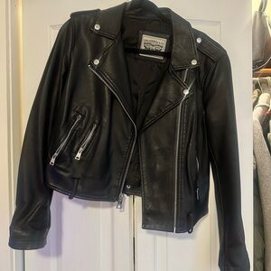 Levi's Classic Black Leather Jacket